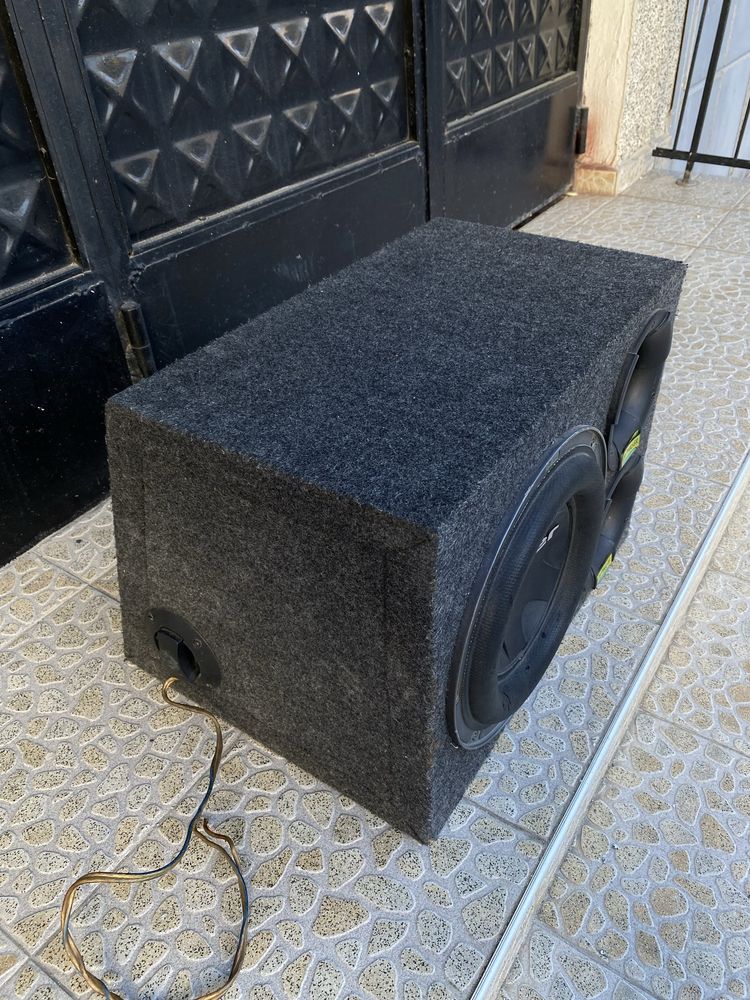 Pioneer TS-W3004SPL и бас каса Emphaser(USA) субуфер бас каса да кола