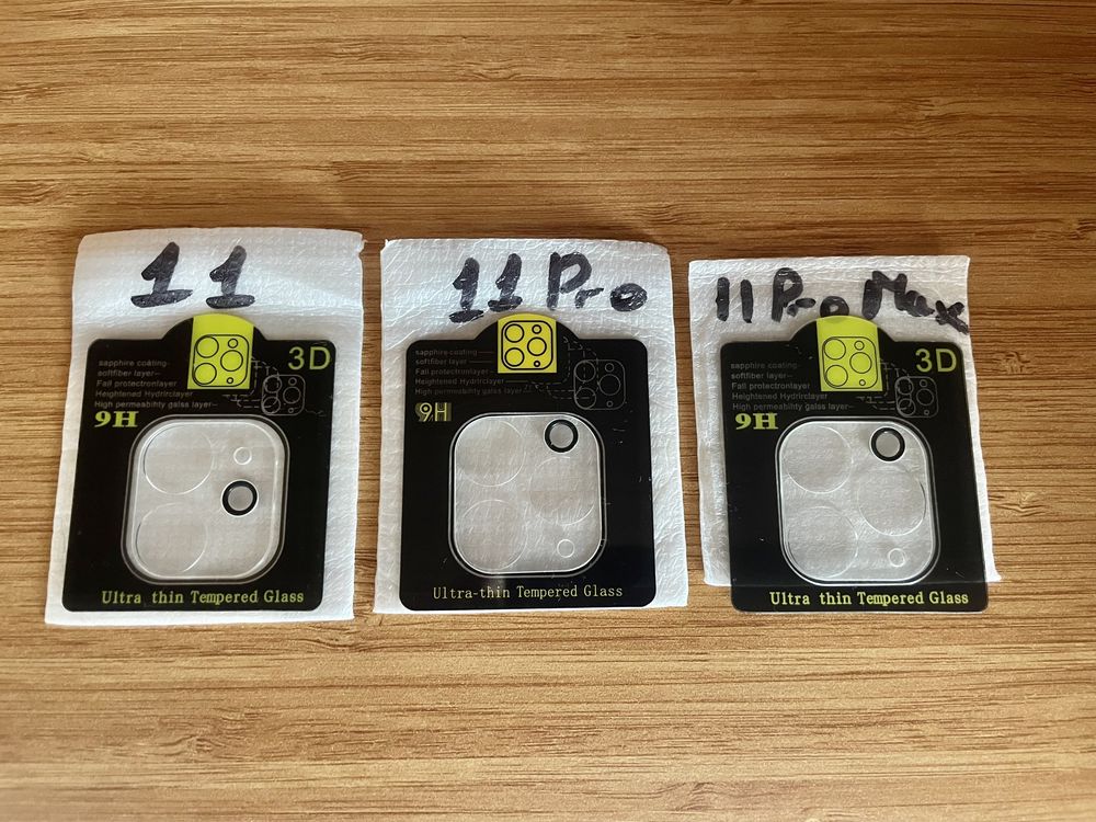 Vand folie sticla camera Iphone 11,12,13,14,15 Pro Max,16