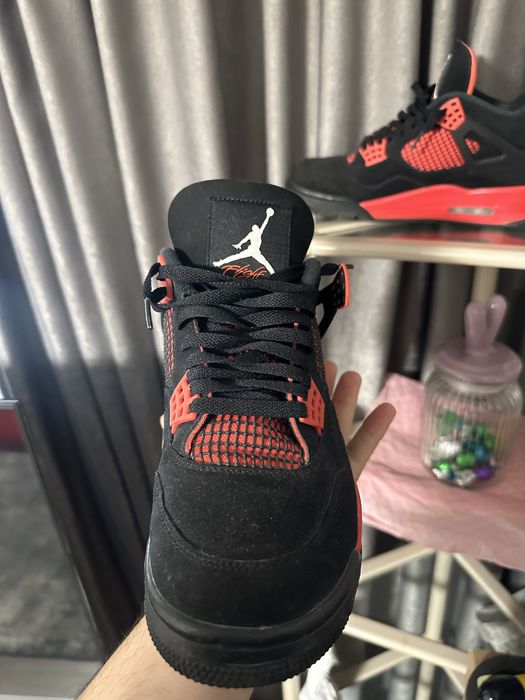 Vand jordan 4 Red Thunder