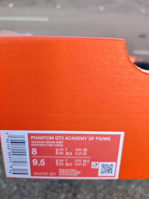Ghete fotbal Nike phantom GT2 academy Nr 40.5,42,41
