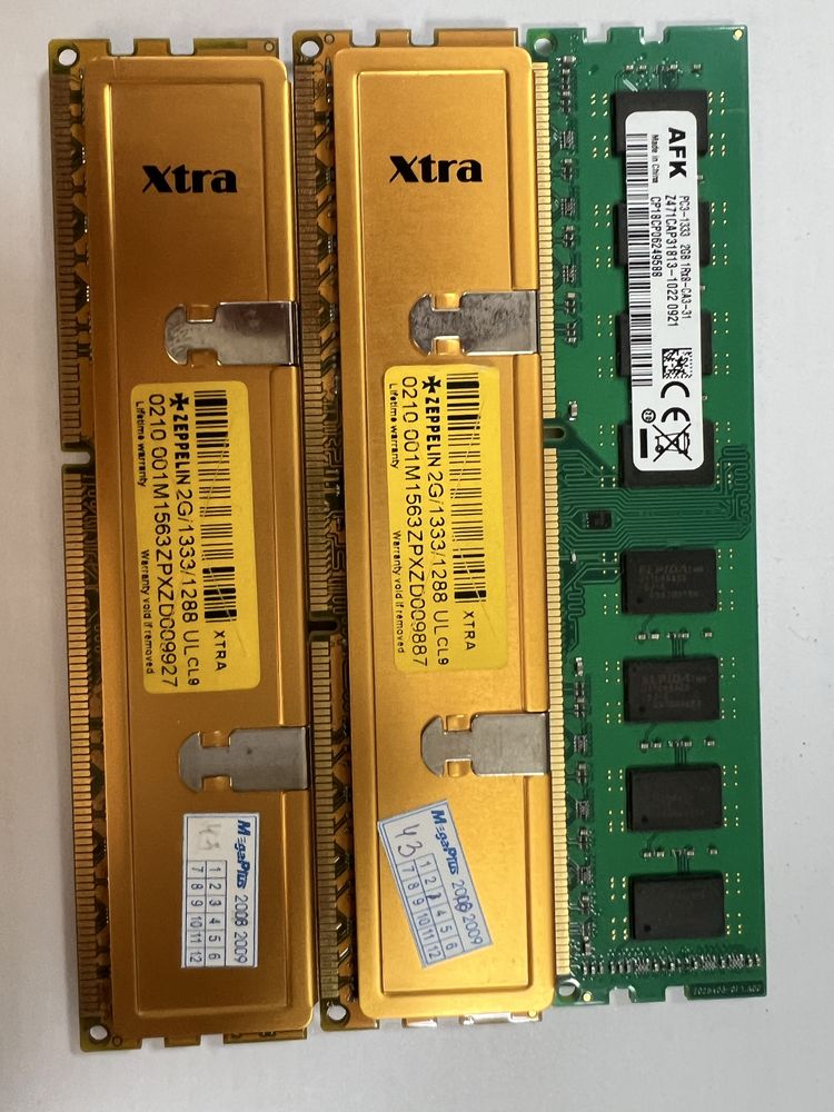 Продам оперативную память DDR3 2Gb.