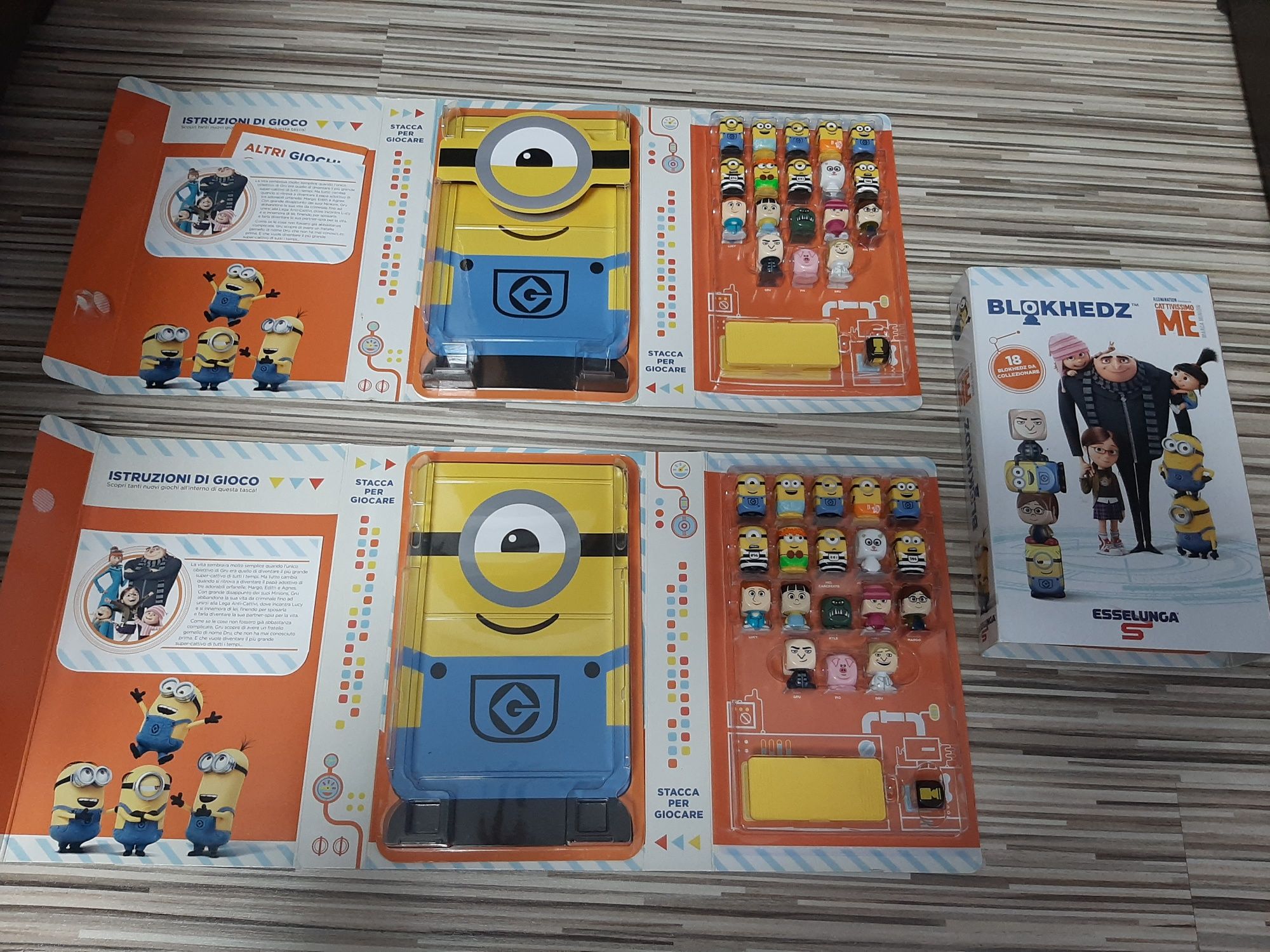 3 Seturi stikeez Minions