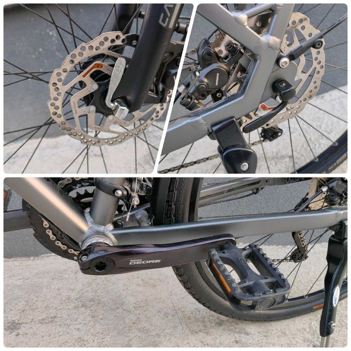 28" Carver, XL 55см, Deore XT, алуминиев трекинг велосипед