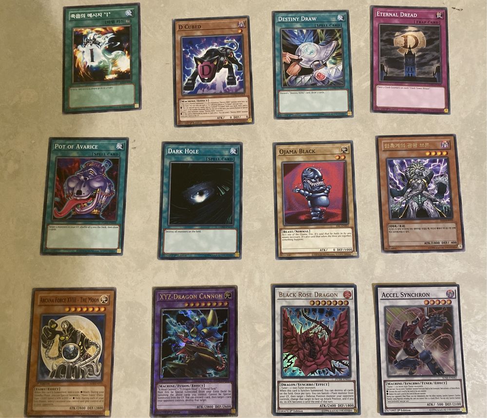 Yu-Gi-Oh/ Decks / Binder / Single Cards