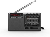 XHDATA D368 Portable Transistor Radio FM,AM(MW),SW,Bluetooth USB TF