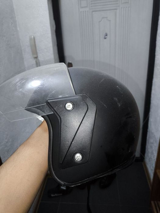 Мото Шлем! Черный!