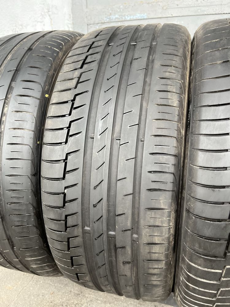 4 бр. летни гуми 225/50/17 Continental DOT 4917 2x5 mm 2x4-4,5 mm