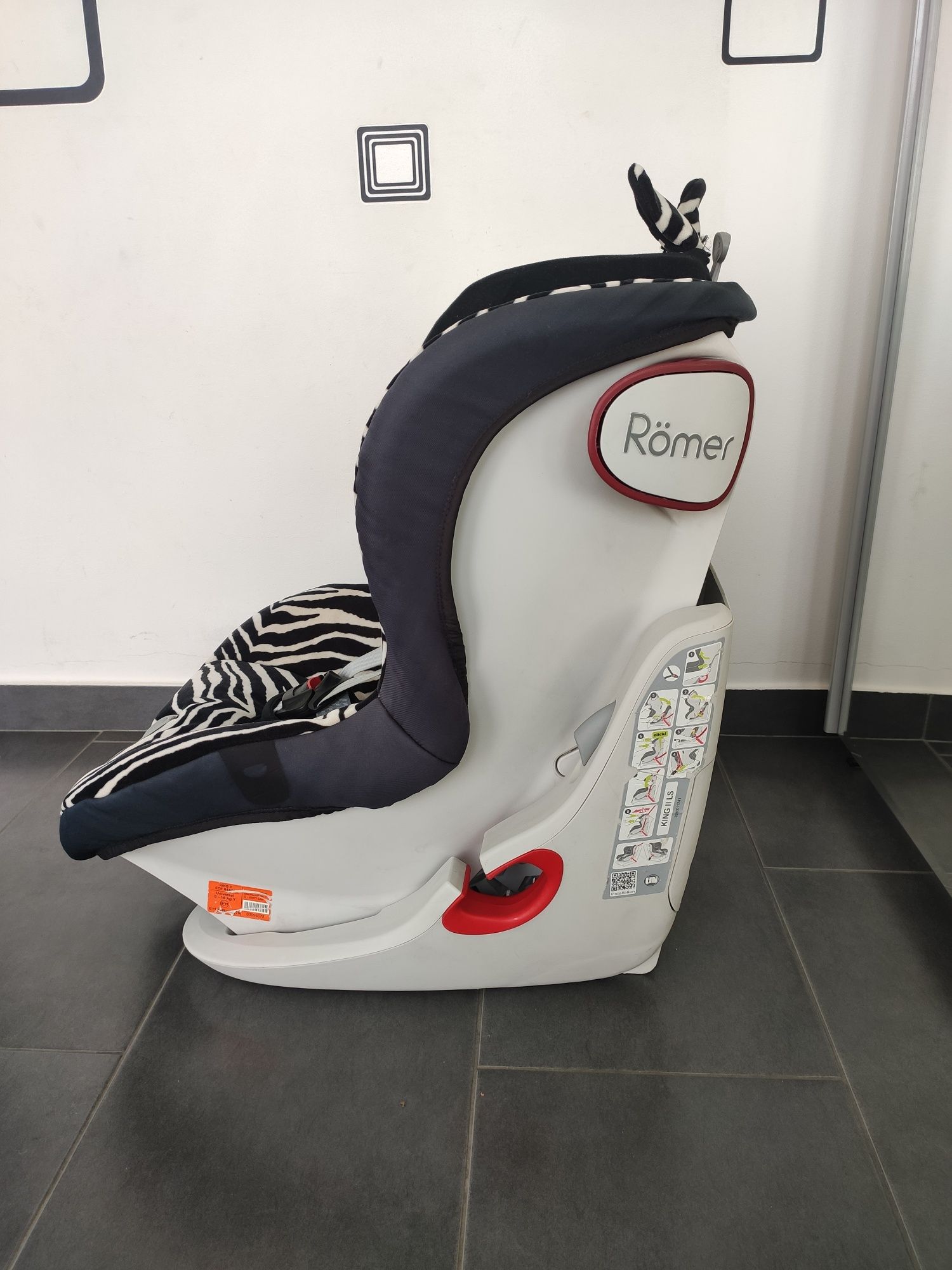 Scaun auto Britax Romer King II pentru copii intre 9 și 18 kg