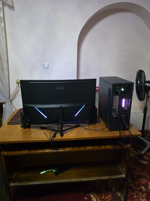 Igravoy PK+Monitor 27 180 hz sotiladi sostayanasi ideal