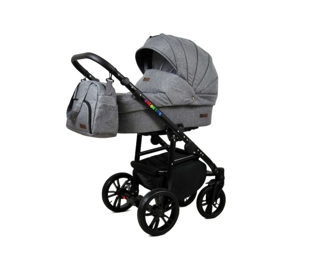 Carucior 4 in 1 Colorlux, BabyLux, Gri