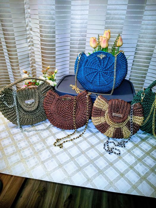 Poșete croșetate handmade