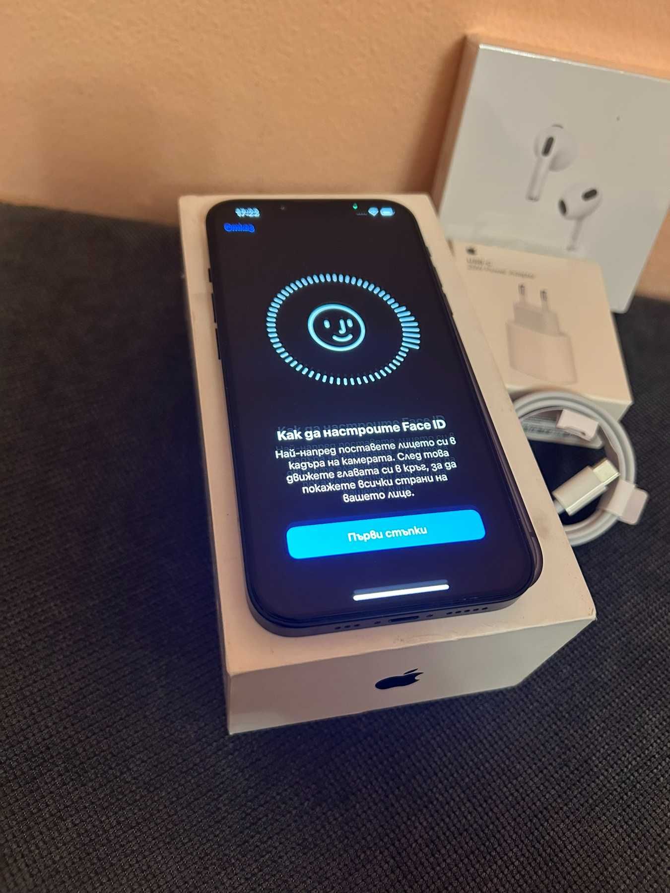 Iphone 13Перфектен +  Airpods 3gen Комплект