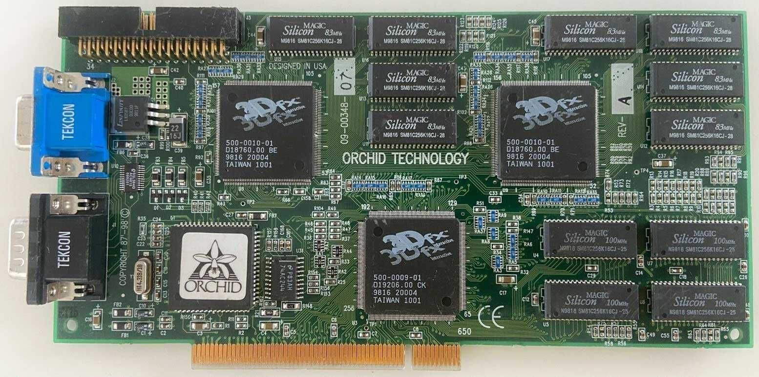 3DFX Voodoo II 12 МБ PCI