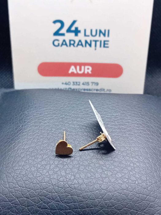 Cercei aur 14k 0.62g (B.24700 AG31 Barboi) Garantie 2 ani!