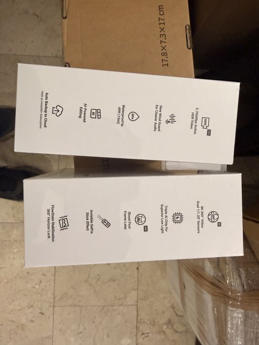 Camera actiune insta360 x5 8k satin white limited edition sigilate