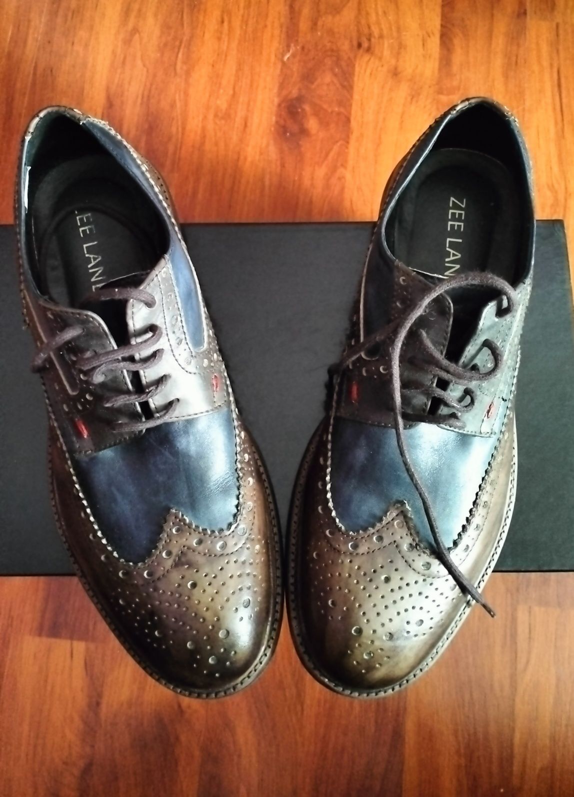 Pantofi brogue piele Zee Lane mărimea 42