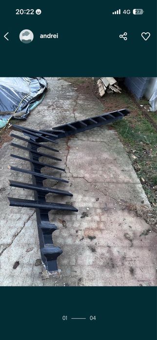 Scara structura metalica