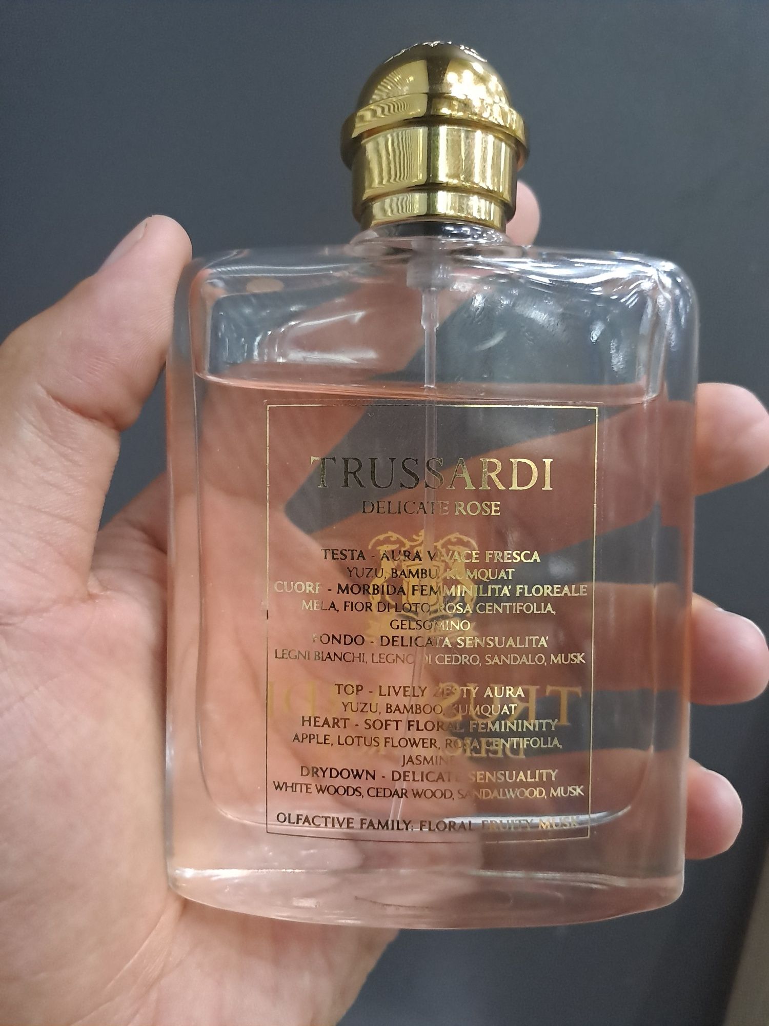 Trussardi delicate rose