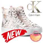 %ПРОМО% CALVIN KLEIN № 38 – Дамски сникърси "PALE PINK & BLACK" нови