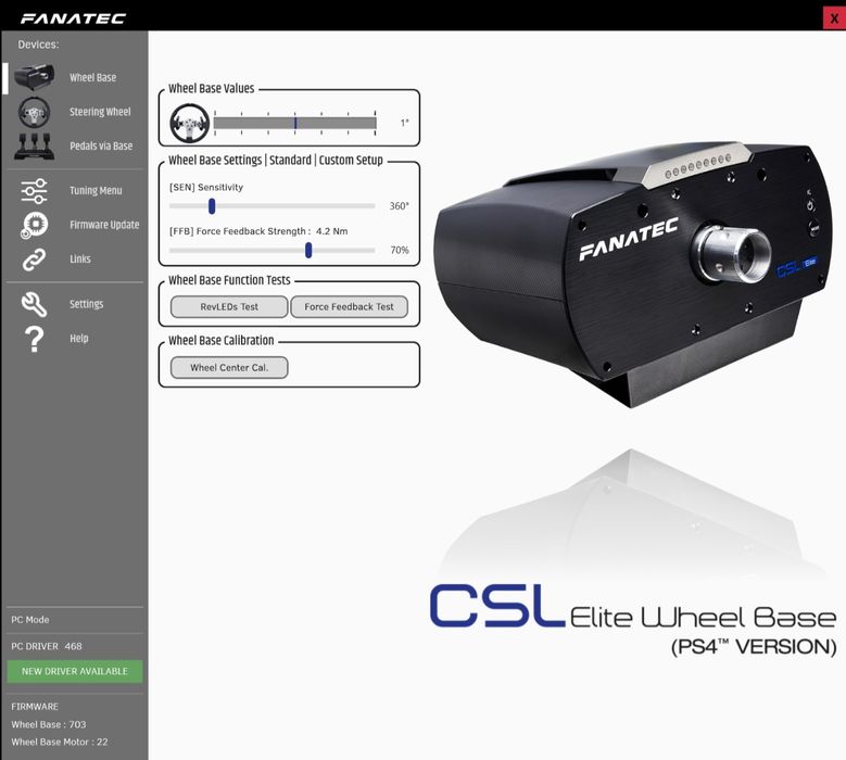 Set Volan + 3 pedale Fanatec CSL Elite