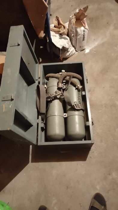 Комплект водолазный, кислородный баллоны