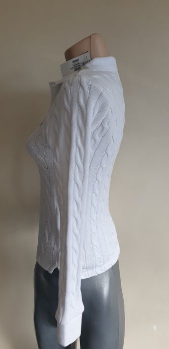 POLO Ralph Lauren Cable Pima Cotton  S  НОВО!  ОРИГИНАЛ Дамски Пуловер