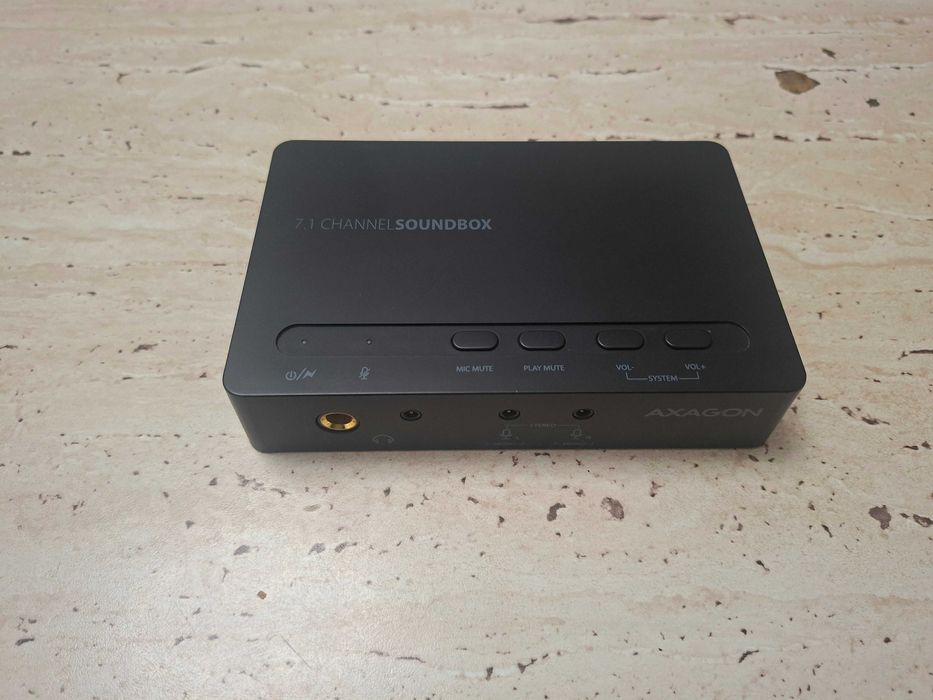 Placa de sunet USB extern AXAGON SOUNDbox