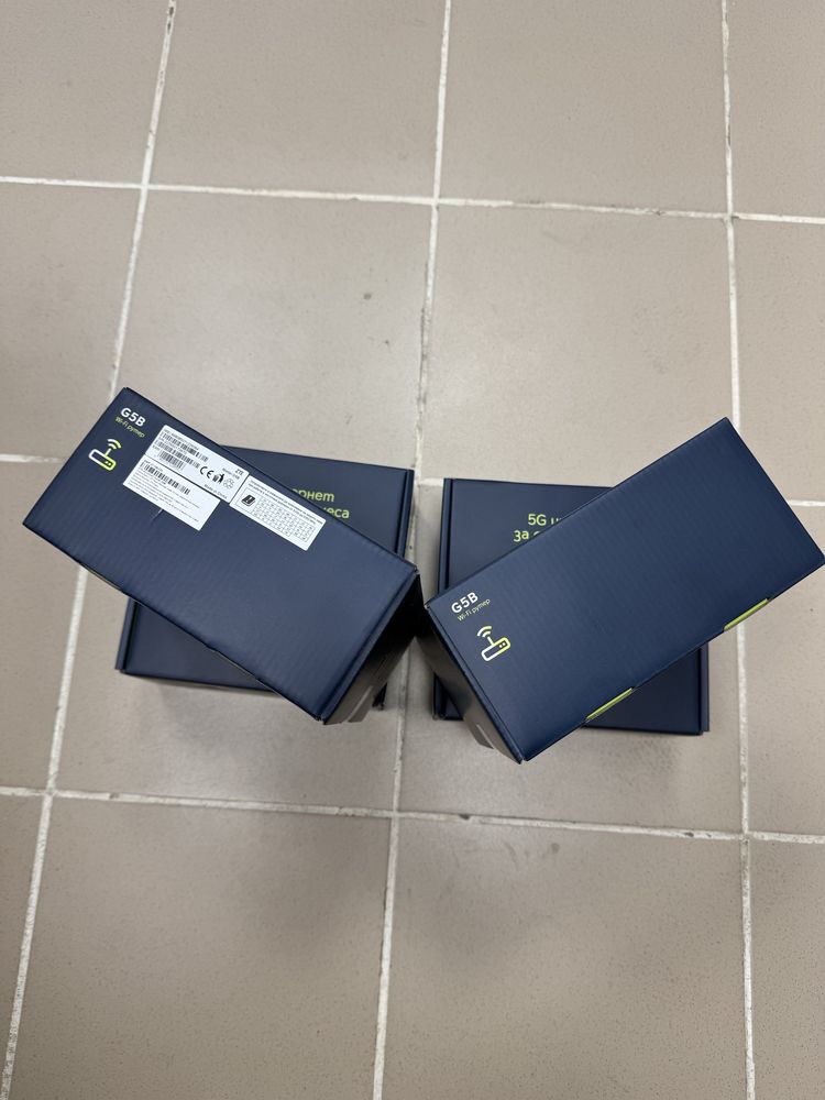 Безжични рутери Yettel ZTE G5B 5G - чисто нови