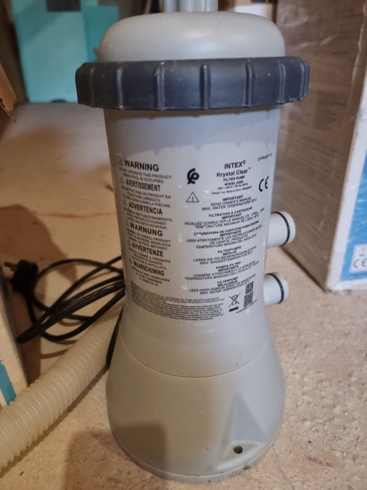 Помпа за басейн Intex с 3 филтъра