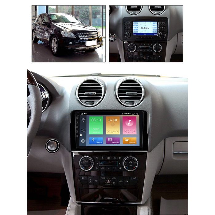 Мултимедия Android 13 за Mercedes ML W164 / GL W164