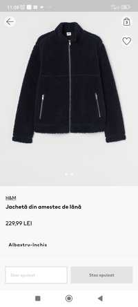 Geacă/Jachetă H&M amestec lână XL