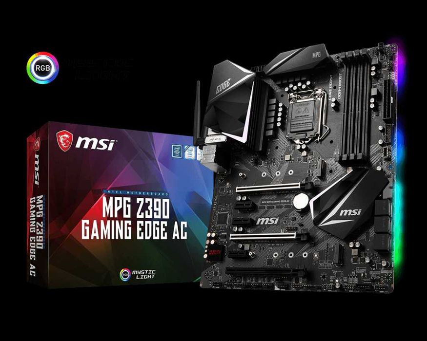 Placa de baza MSI MPG Z390 GAMING EDGE AC, Socket 1151