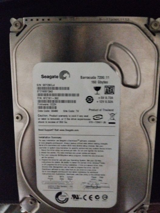 Жд Seagate 160gb