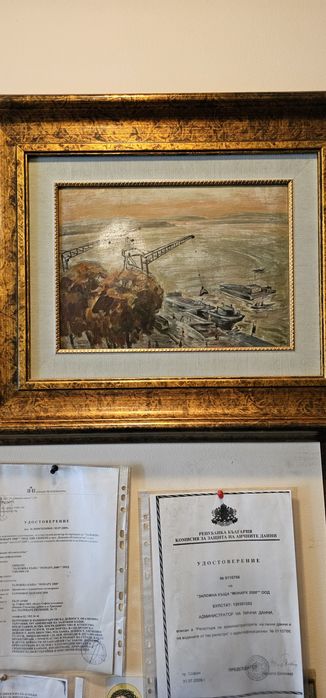 Георги Железаров картина масло