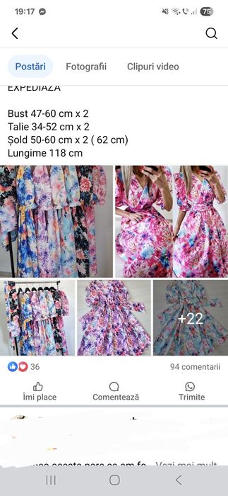 Rochie noua, cocheta.