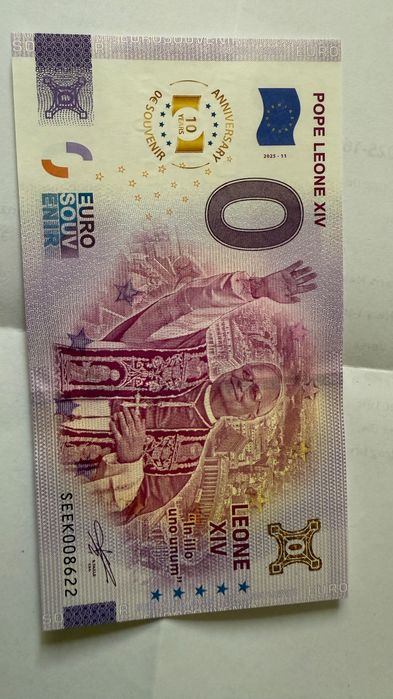 Нула евро банкнота (0 euro)