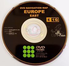 Навигационен диск DVD за Toyota и Lexus, EAST 2017-2018