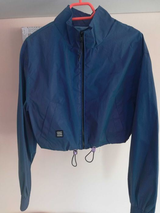 Geaca Bershka bomber holografic