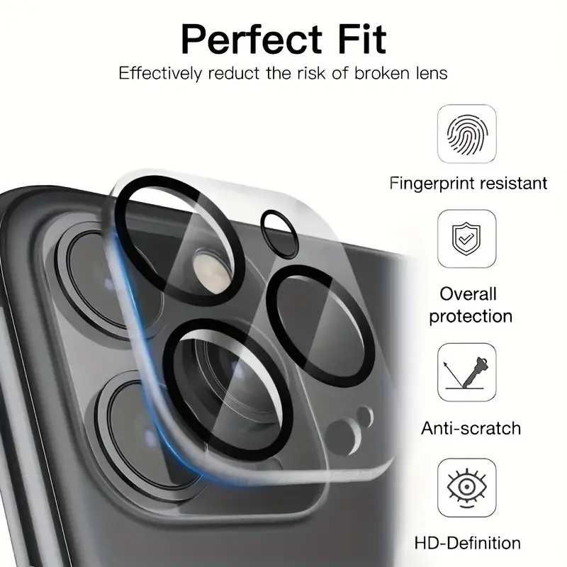 Tempered Glass протектор за iPhone 16 Pro или Протектор за камерите