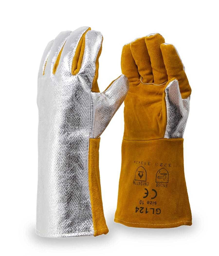 Ръкавици за заварчици с KEVLAR GL124