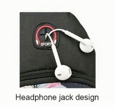 Дамска чанта за рамо,гръб с изход за жични слушалки