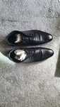Ghete piele barbat,negre, noi