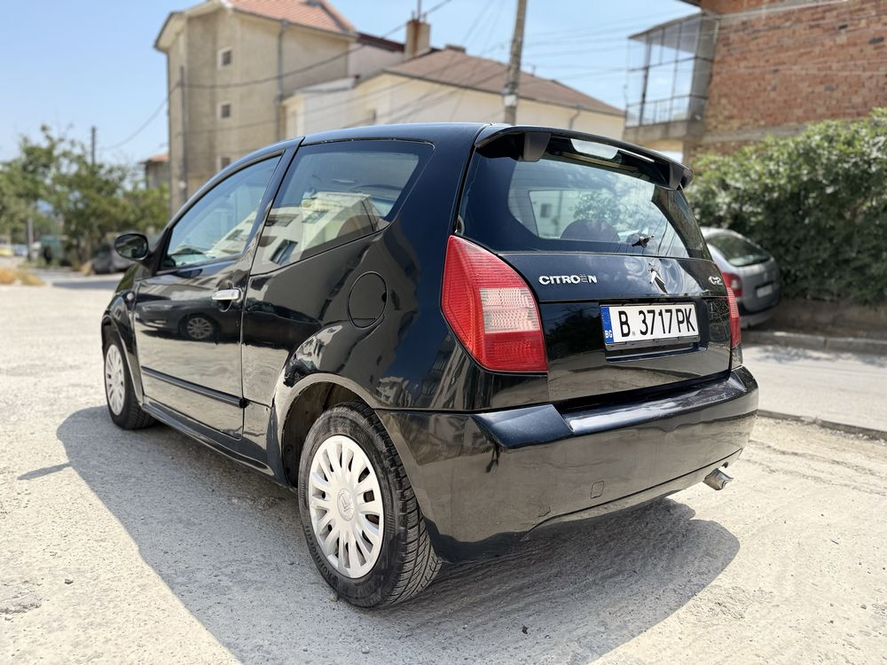 Citroen C2 1.2 Бензин 70к.с. Климатик 88000км Всичко платено