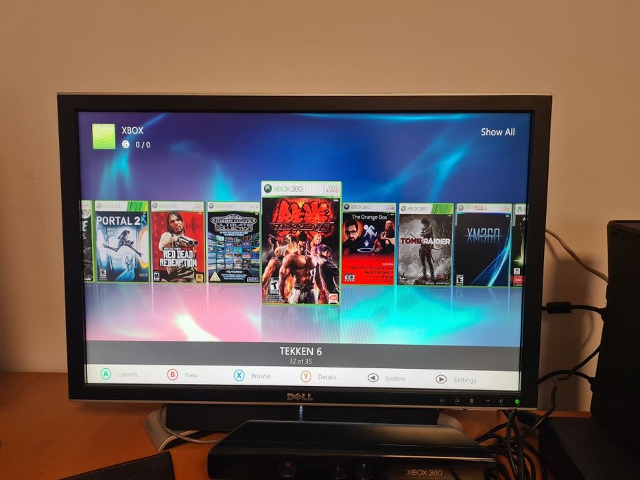 XBOX 360 Slim Modat RGH3 + Kinect