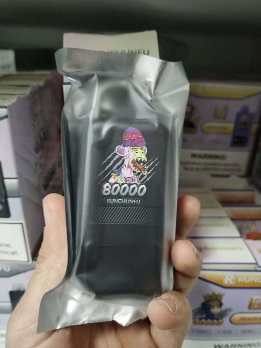 Vape 80.000 Puffs Mod Turbo Display Reincarcabil
