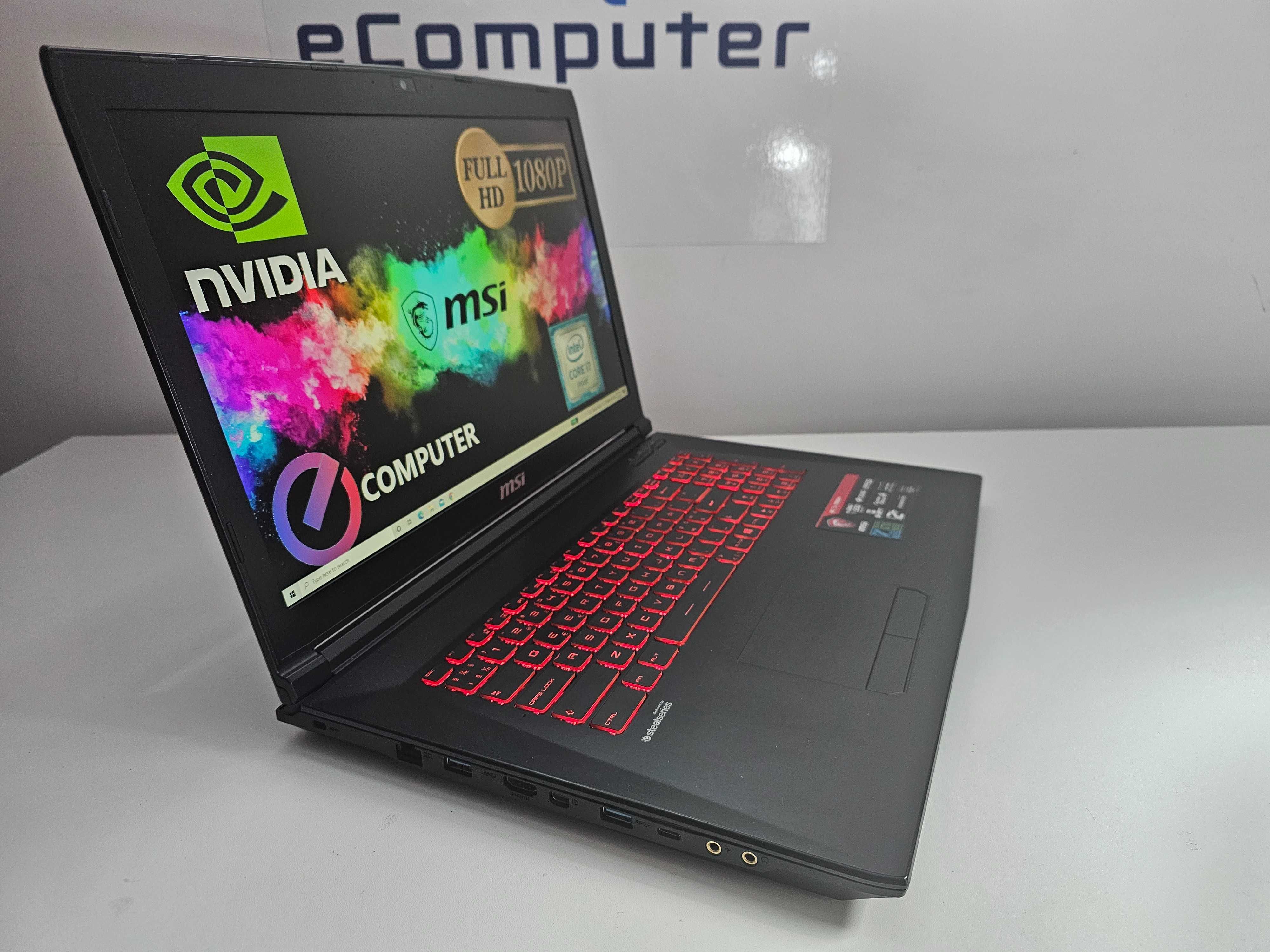 Laptop MSI Gaming Dominator PRO  i7 32gb GTX 1070  ca NOU . Garantie