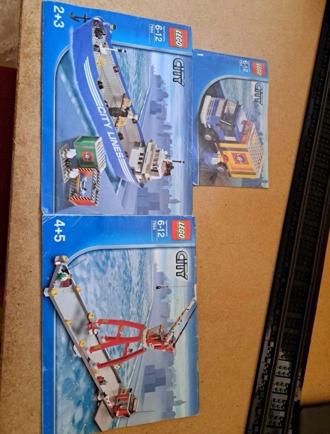LEGO City Harbor 7994 cu manual