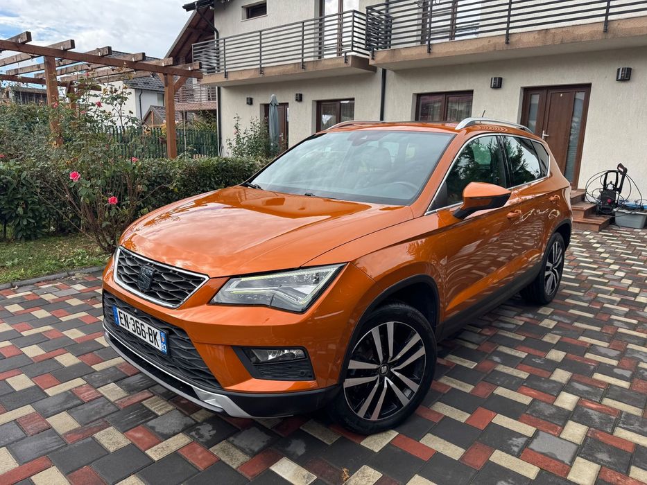 Seat Ateca Full Led, Panorama, Camere 360, 4x4, Line, Side, Alcantara