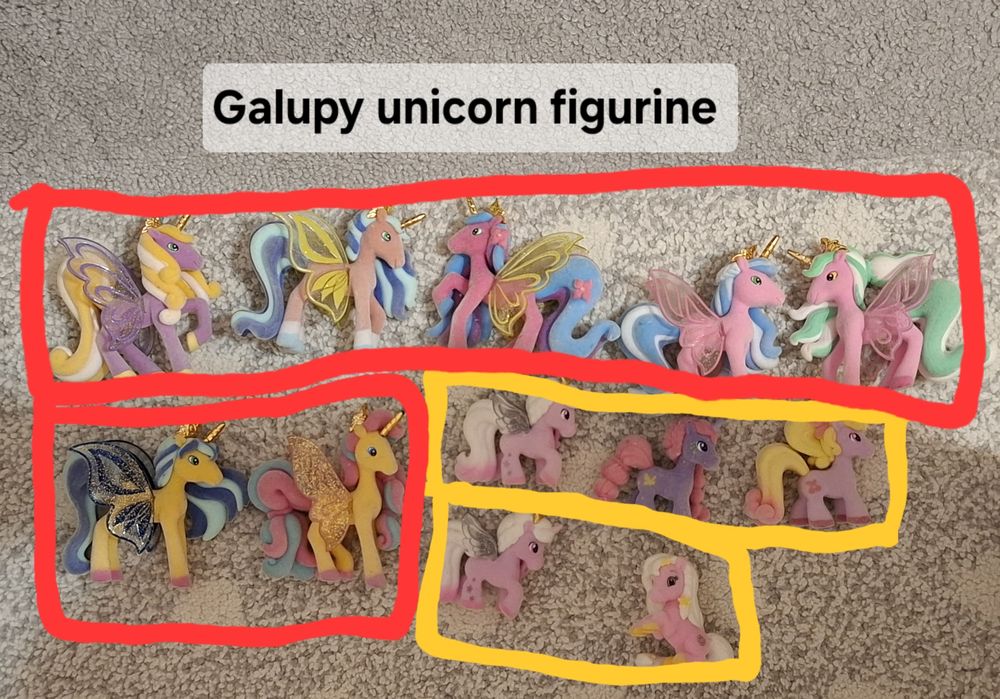 Vând ponei My little pony,  Galupy unicorn, Unicorn academy