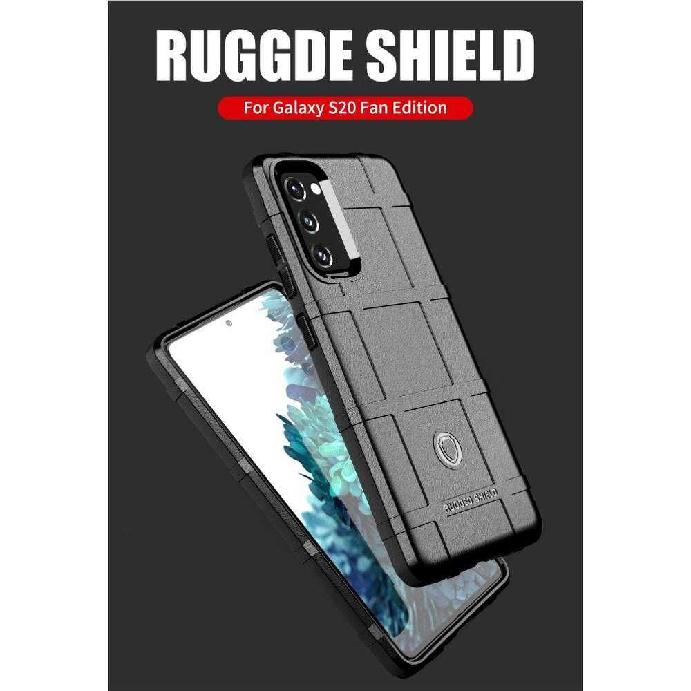 Husa Gel Carbon Piele +Folie SAMSUNG Galaxy S20 Plus FE S21 Ultra S10e